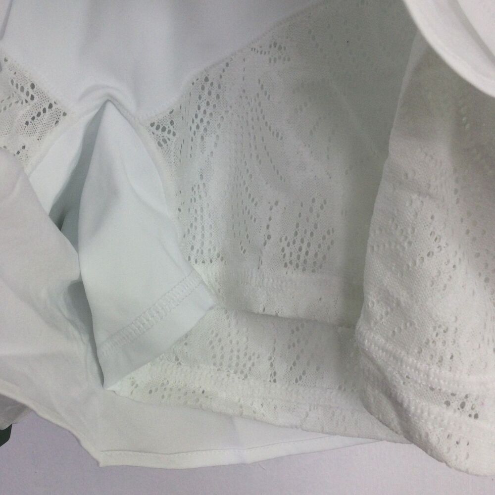 Halara Womens High Waisted Breezeful Shorts Stretch White Size Large NWT - Picture 5 of 11